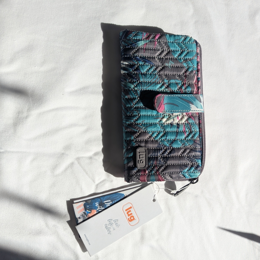 Lug Quilted Tram Wallet